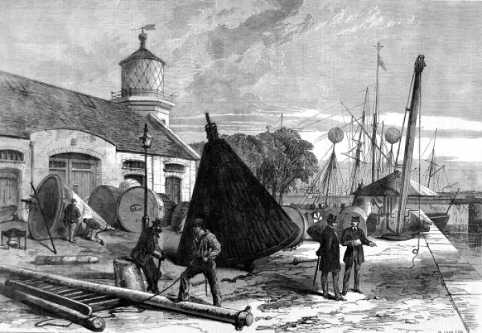 Framed Print : Trinity Buoy Wharf, Blackwall Framed Print : Trinity Buoy Wharf, Blackwall