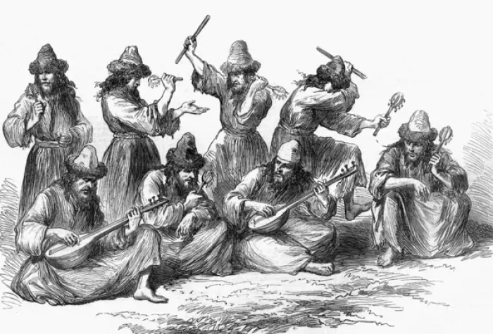 Framed Print : Turkestan Dervishes Framed Print : Turkestan Dervishes