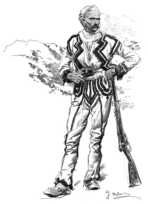 Framed Print : A Typical Albanian soldier Framed Print : A Typical Albanian soldier
