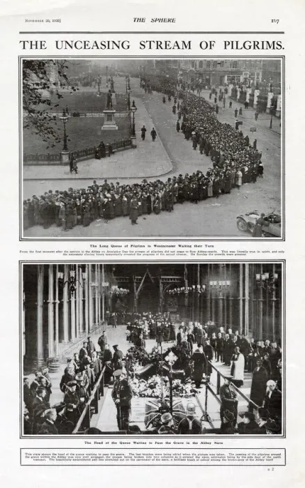 Framed Print : Unceasing stream of pilgrims 1920
