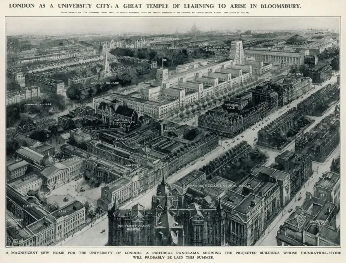 Framed Print : University of London Framed Print : University of London
