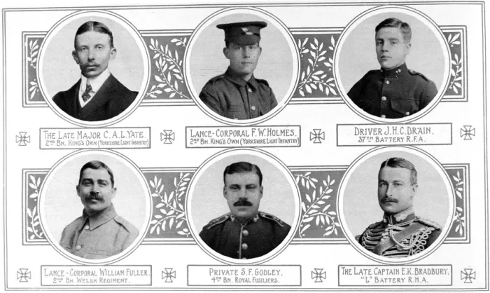 Framed Print : For Valour : British soldiers who have been awarded the Victoria Cross during the war Framed Print : For Valour : British soldiers who have been awarded the Victoria Cross during the war