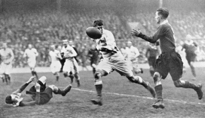 Framed Print : The Varsity rugby match 1932 Framed Print : The Varsity rugby match 1932