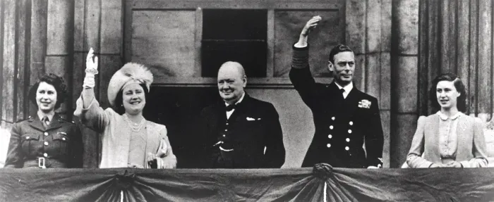 Framed Print : VE Day Celebrations Framed Print : VE Day Celebrations