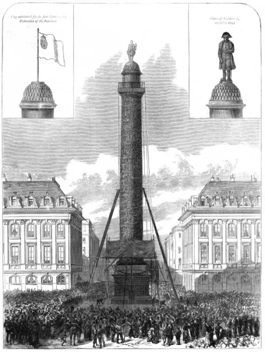 Framed Print : Vendome Column 2