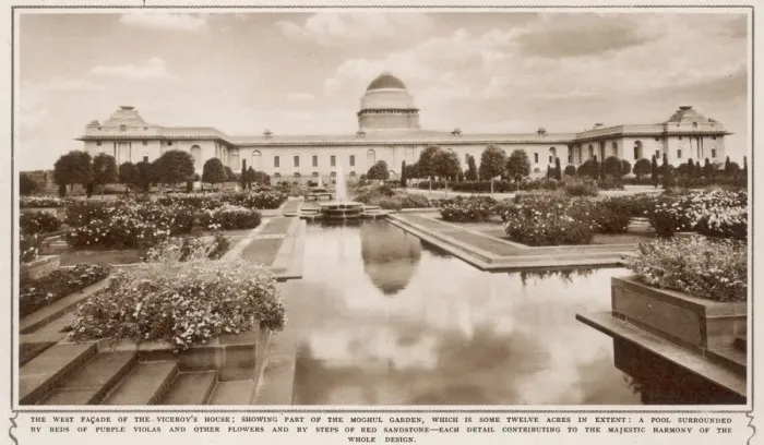 Framed Print : Viceroys House, New Delhi: West Facade Framed Print : Viceroys House, New Delhi: West Facade
