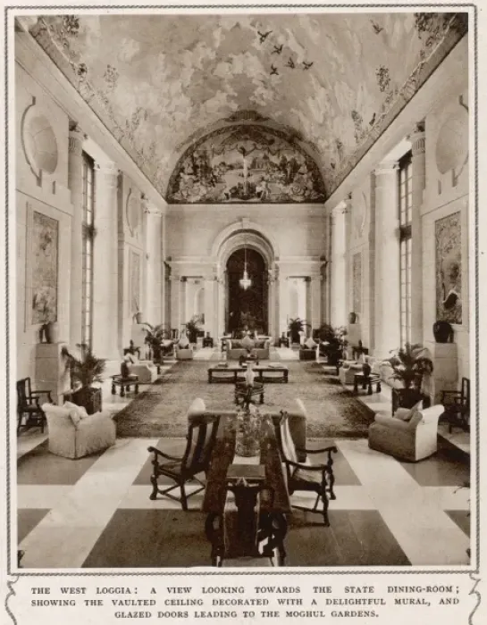 Framed Print : Viceroys House, New Delhi: West Loggia Framed Print : Viceroys House, New Delhi: West Loggia