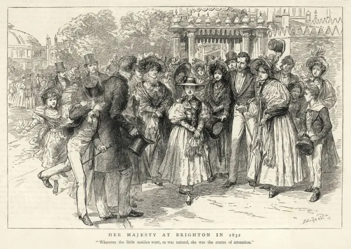 Framed Print : Victoria at Brighton