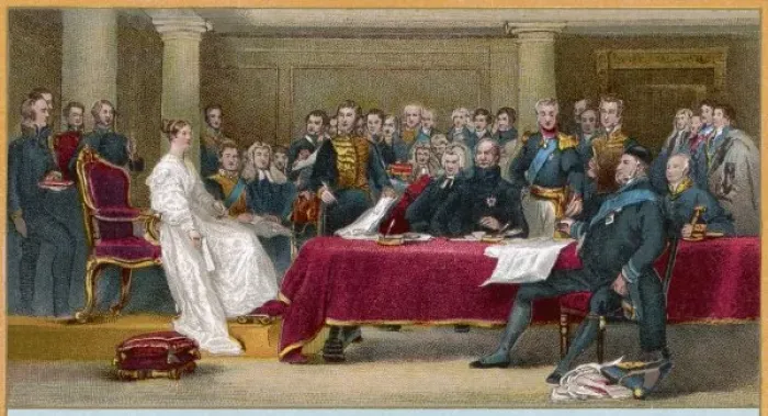 Framed Print : Victoria  /  First Council