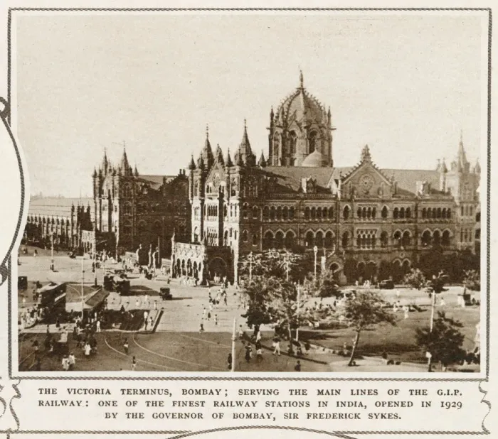 Framed Print : The Victoria Terminus, Bombay Framed Print : The Victoria Terminus, Bombay