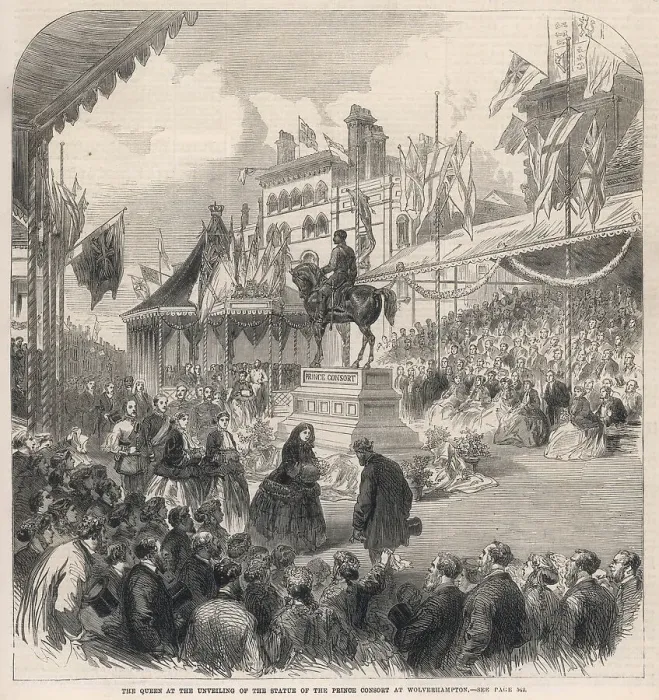 Framed Print : VICTORIA IN WOLVERHAMPTON