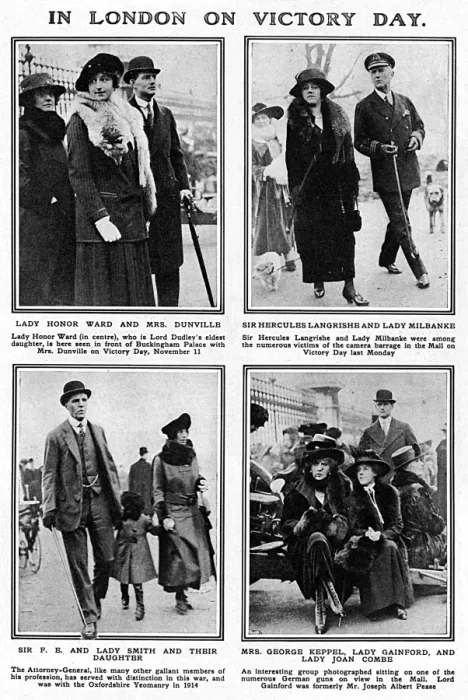 Framed Print : Victory Day in London, 1918, WW1 Framed Print : Victory Day in London, 1918, WW1