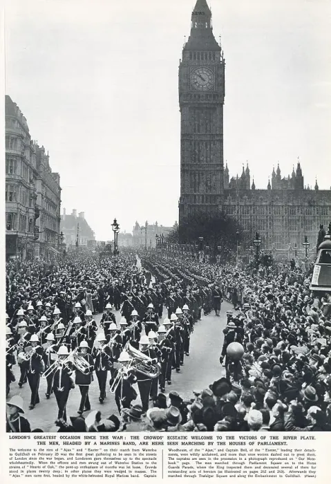 Framed Print : Victory Parade in London 1940 Framed Print : Victory Parade in London 1940
