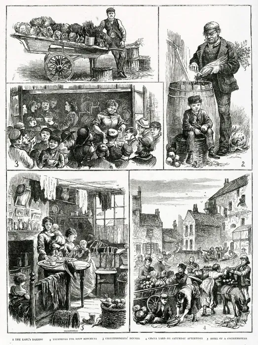 Framed Print : Views of Golden Lane, London 1872 Framed Print : Views of Golden Lane, London 1872