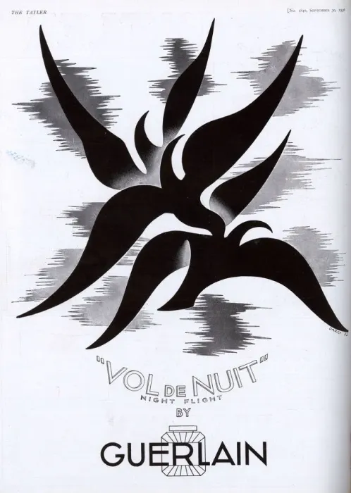Framed Print : Vol de Nuit by Guerlain Framed Print : Vol de Nuit by Guerlain