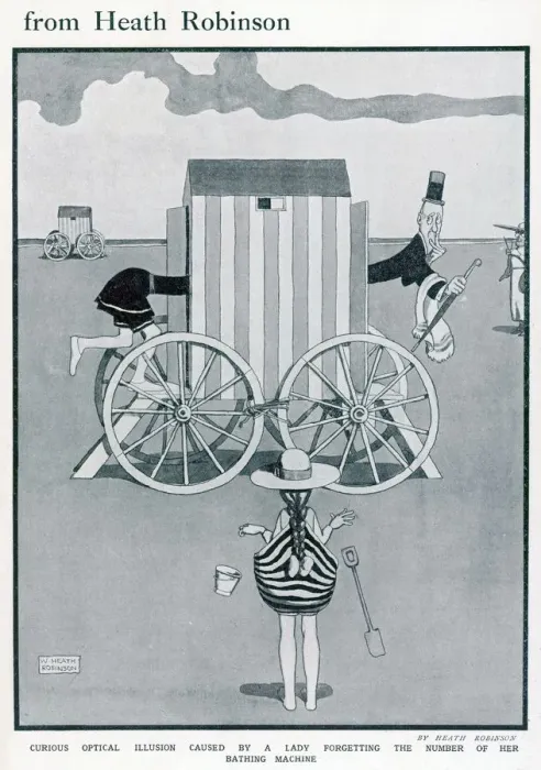 Framed Print : W. Heath Robinson