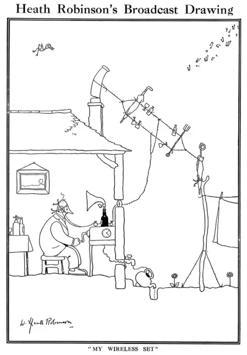 Framed Print : W. Heath Robinson Framed Print : W. Heath Robinson
