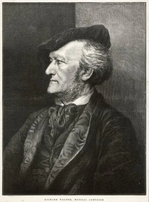Framed Print : Wagner / Profile / Hat Framed Print : Wagner / Profile / Hat