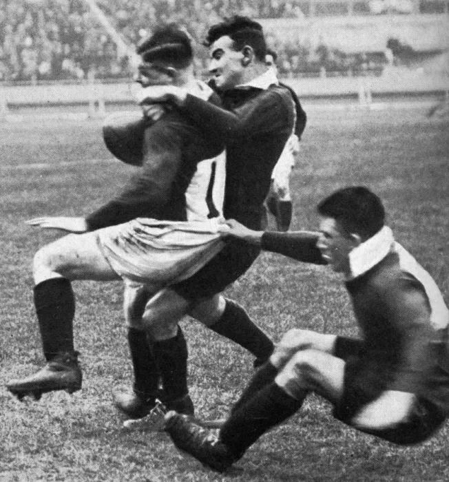 Framed Print : Wales versus Australia at Wembley, 1930