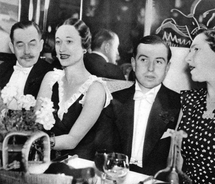 Framed Print : Wallis Simpson at Quaglinos, April 1936