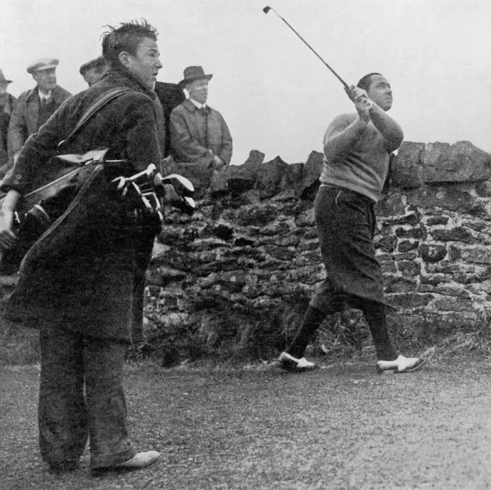 Framed Print : Walter Hagen at Muirfield 1929