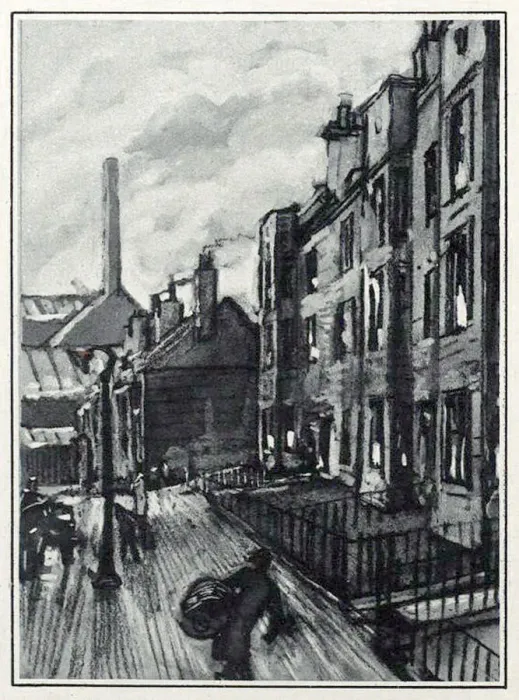 Framed Print : War on Glasgow Slums - Letting Light and Air into dark places - With grass plots in