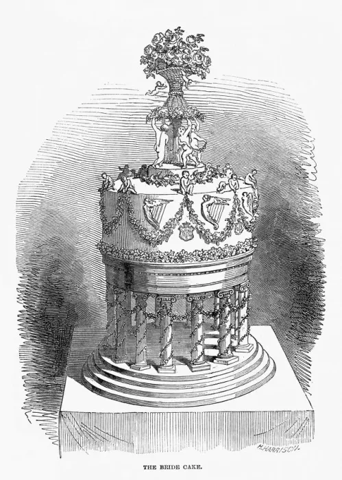 Framed Print : Wedding Cake / 1847 Framed Print : Wedding Cake / 1847