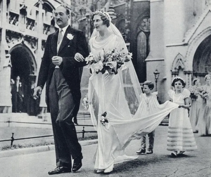 Framed Print : Wedding of H T H Foley and Miss Helen Pearson
