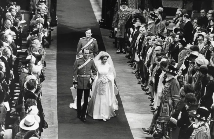 Framed Print : Wedding of Princess Anne Framed Print : Wedding of Princess Anne