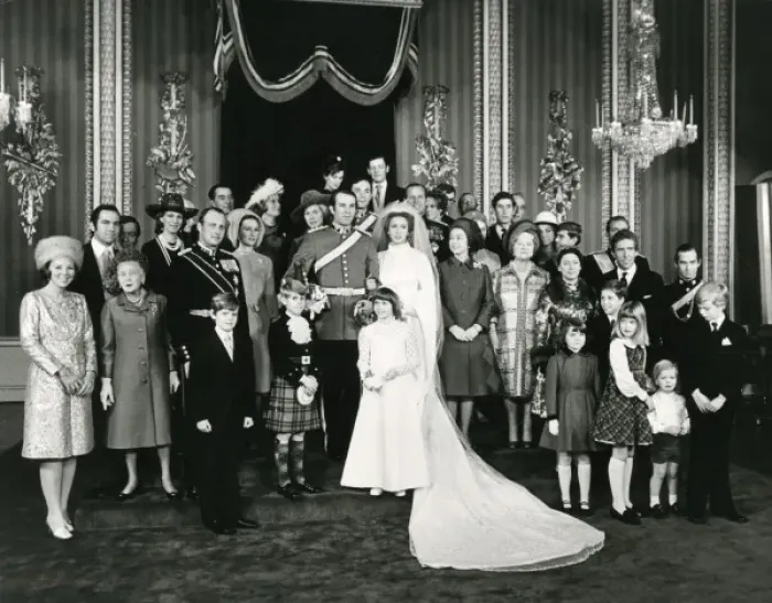 Framed Print : Wedding of Princess Anne Framed Print : Wedding of Princess Anne
