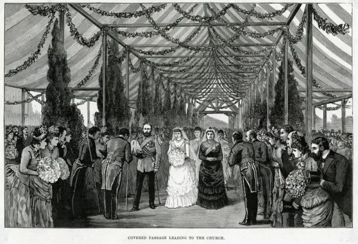 Framed Print : Wedding of Princess Beatrice