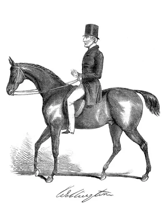 Framed Print : WELLINGTON RIDING