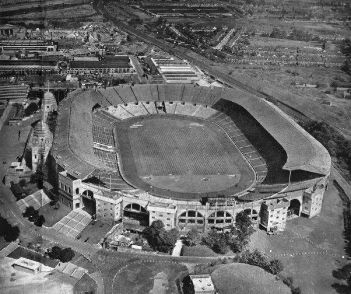 Framed Print : Wembley Stadium, 1948 London Olympic Games