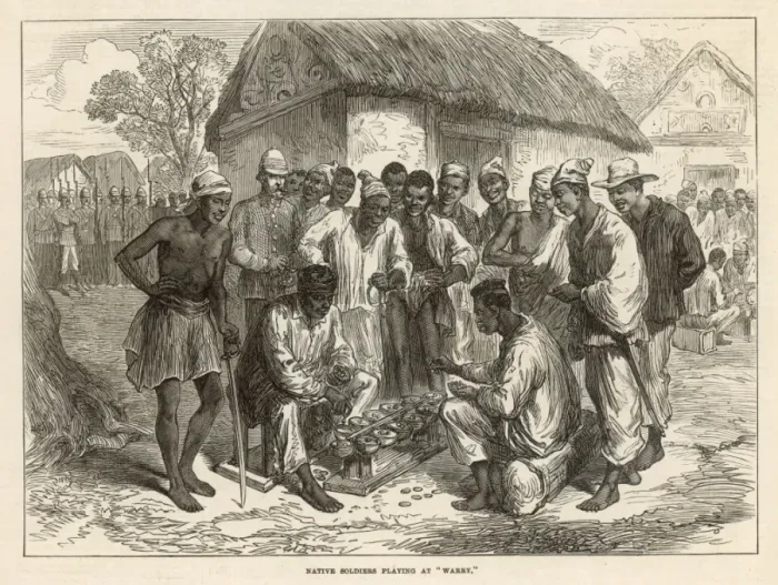 Framed Print : West African Game: Warry Framed Print : West African Game: Warry