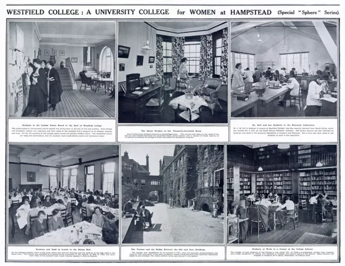 Framed Print : Westfield College, Hampstead - A University College for Women. Date: 1922 Framed Print : Westfield College, Hampstead - A University College for Women. Date: 1922