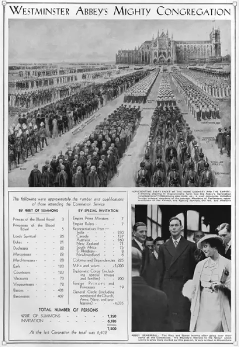 Framed Print : Westminster Abbeys might congregation for 1937 Coronation Framed Print : Westminster Abbeys might congregation for 1937 Coronation