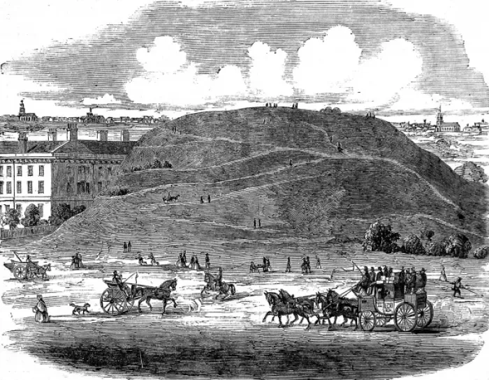 Framed Print : Whitechapel Mount, 1801 Framed Print : Whitechapel Mount, 1801