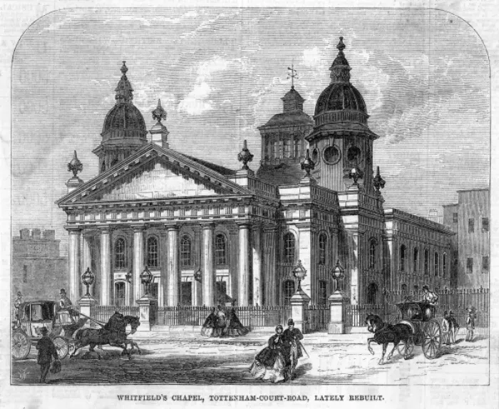 Framed Print : Whitfields Chapel