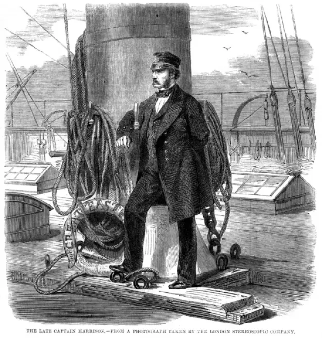 Framed Print : William Harrison, Capt