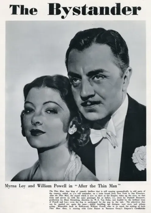 Framed Print : William Powell and Myrna Loy Framed Print : William Powell and Myrna Loy