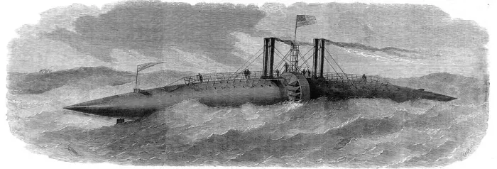 Framed Print : The Winans Ocean Steamer, 1858 Framed Print : The Winans Ocean Steamer, 1858