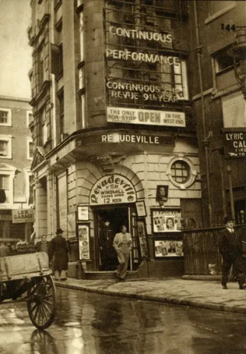 Framed Print : The Windmill Theatre, 1940 Framed Print : The Windmill Theatre, 1940