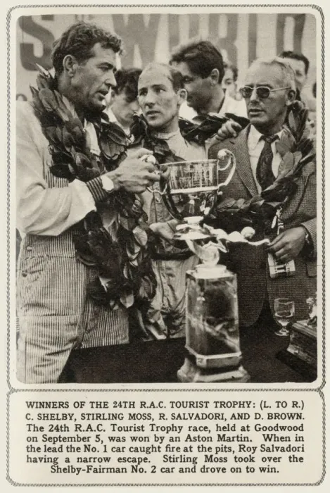 Framed Print : Winners of the 24th RAC Tourist Trophy Race at Goodwood Framed Print : Winners of the 24th RAC Tourist Trophy Race at Goodwood