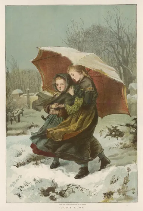 Framed Print : WINTER WALK / GRAPHIC XMAS Framed Print : WINTER WALK / GRAPHIC XMAS