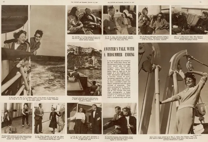 Framed Print : A Winters Tale - on board the motor ship Venus