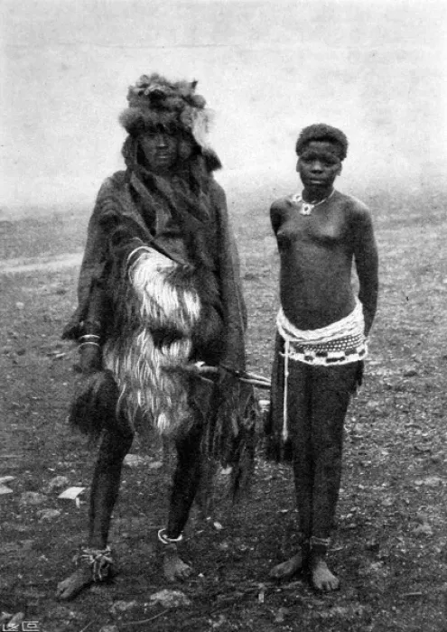 Framed Print : A Witch Doctor and his bride