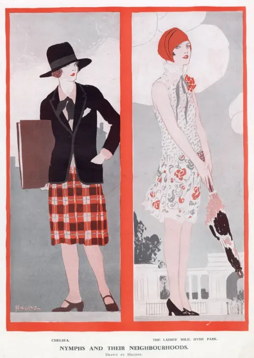 Framed Print : The woman on the left belongs in Chelsea, while the one on the right comes from Framed Print : The woman on the left belongs in Chelsea, while the one on the right comes from
