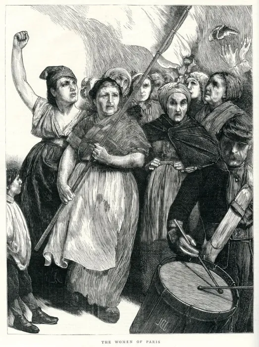 Framed Print : Women Communards; Paris Commune 1871 Framed Print : Women Communards; Paris Commune 1871