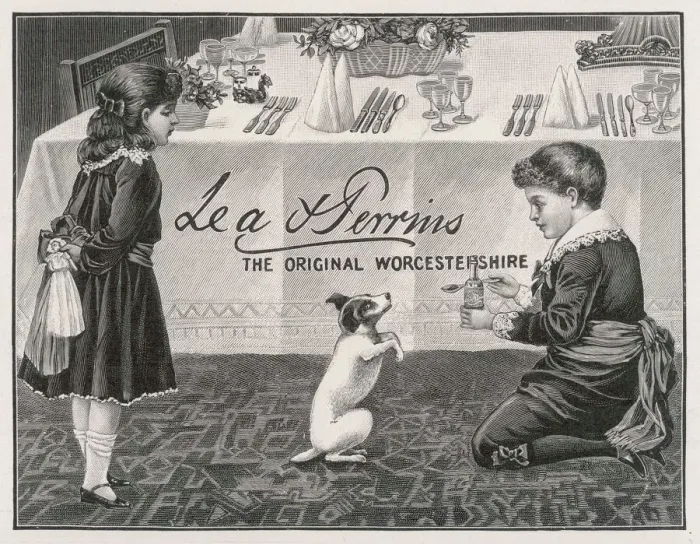 Framed Print : Worcester Sauce Advert Framed Print : Worcester Sauce Advert