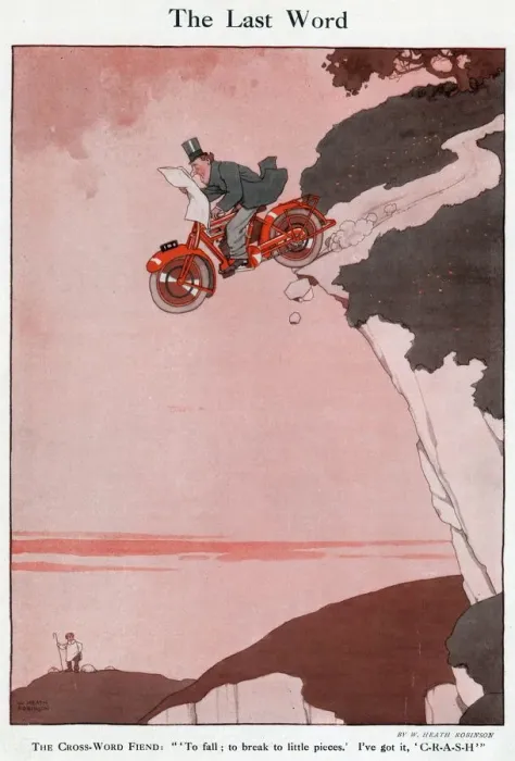 Framed Print : The Last Word by William Heath Robinson Framed Print : The Last Word by William Heath Robinson
